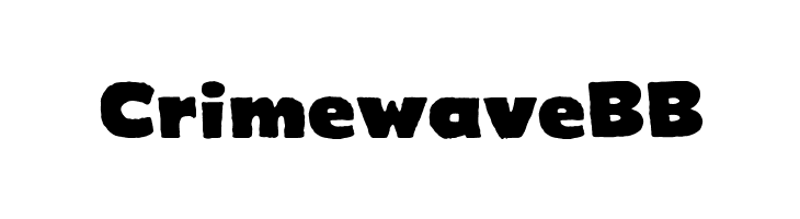 CrimewaveBB  Free Fonts Download