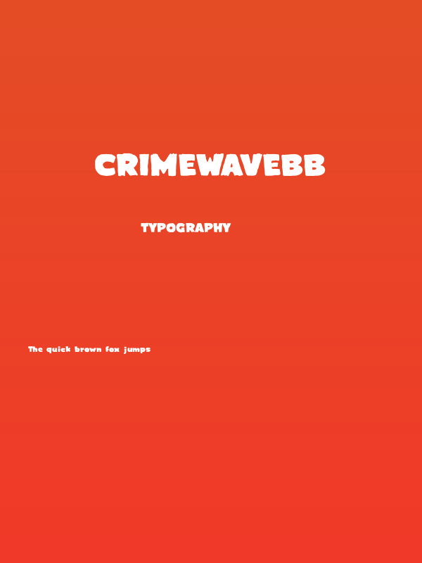 CrimewaveBB Poster
