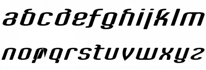 Criminal Italic 字体 小写