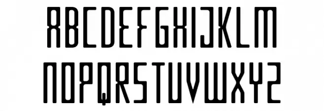 Criminal Narrow Шрифта ВЕРХНИЙ