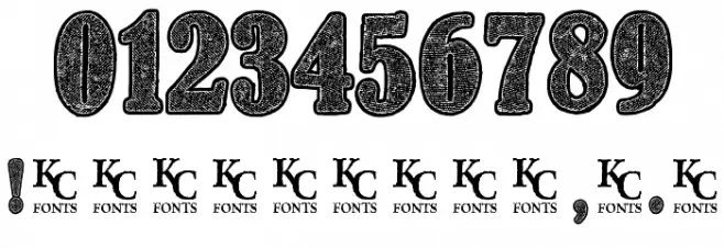 CriminologyDemo Font OTHER CHARS