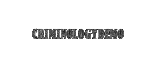 CriminologyDemo Logo