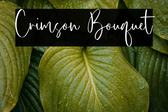 Crimson Bouquet Example 1