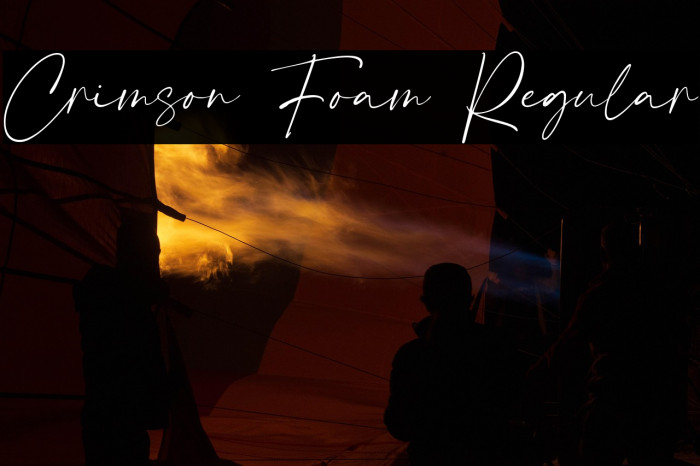 Crimson Foam Regular Example 3