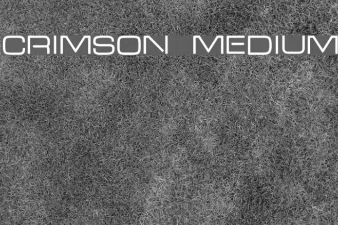 Crimson Medium फ़ॉन्ट examples