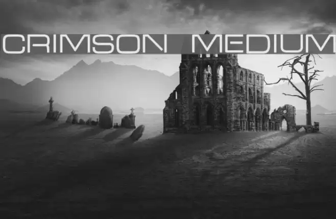 Crimson Medium फ़ॉन्ट examples
