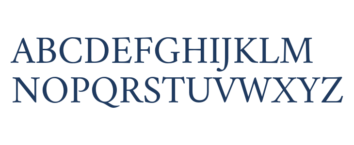 Crimson Roman1 Uppercase