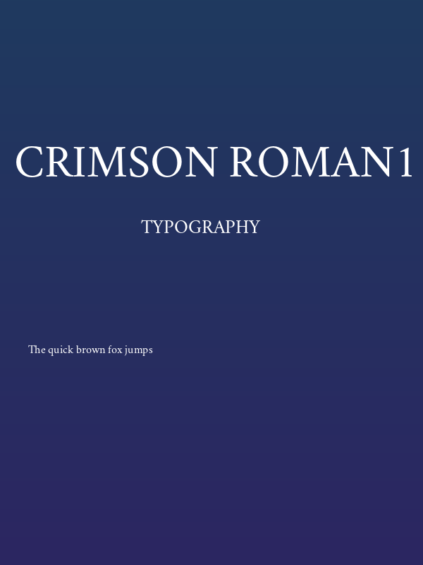 Crimson Roman1 Poster