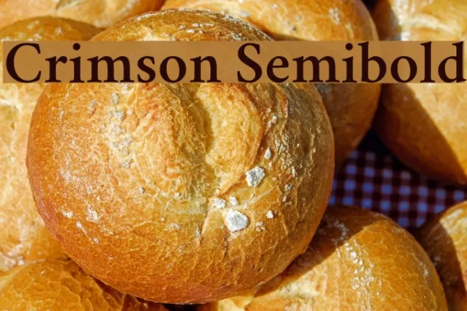 Crimson Semibold Example 2