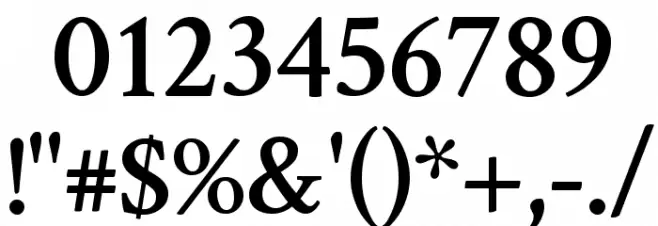 Crimson Text SemiBold
