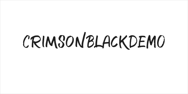 CrimsonBlackDEMO Logo