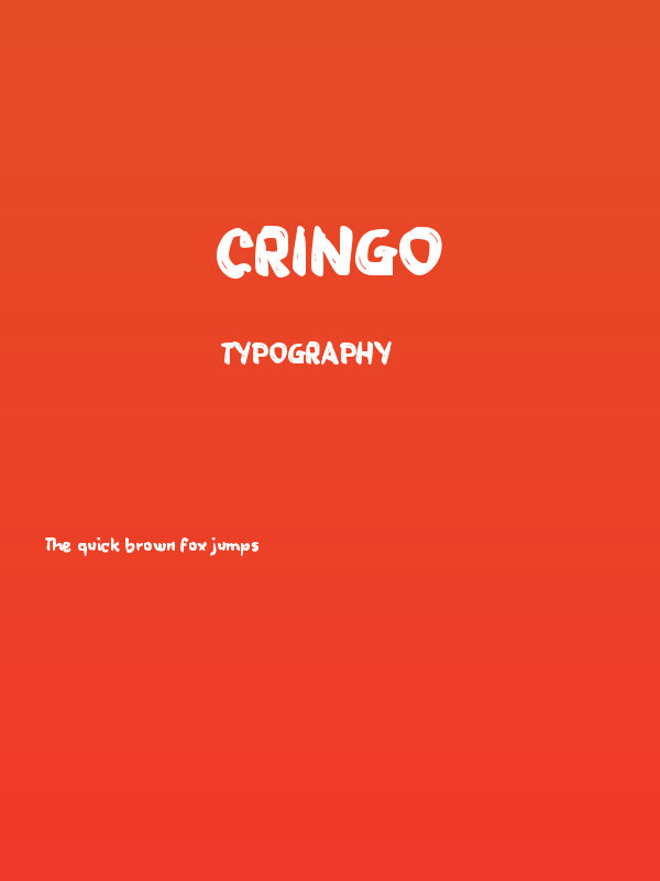 Cringo Poster