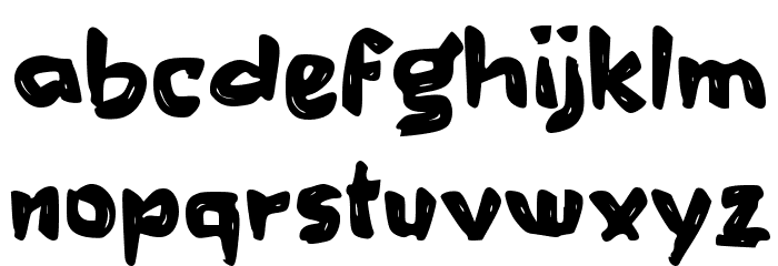 Cringo Font LOWERCASE