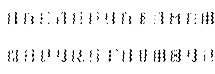 Crinkle Font OTHER CHARS