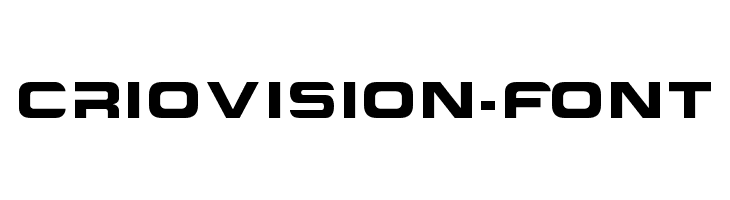Criovision-Font  Frei Schriftart Herunterladen