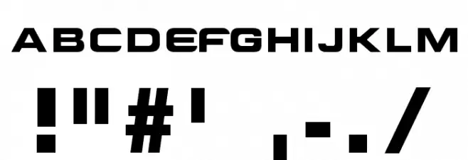 Criovision-Font Font OTHER CHARS