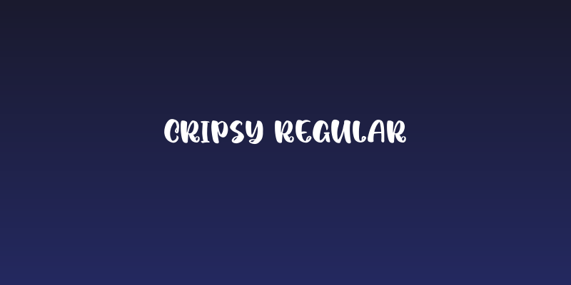 Cripsy Regular Social Header