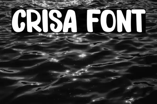 Crisa Font examples