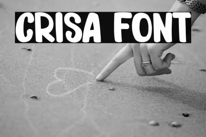 Crisa Font examples