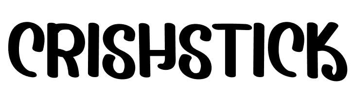 Crish Stick  フリーフォントのダウンロード
