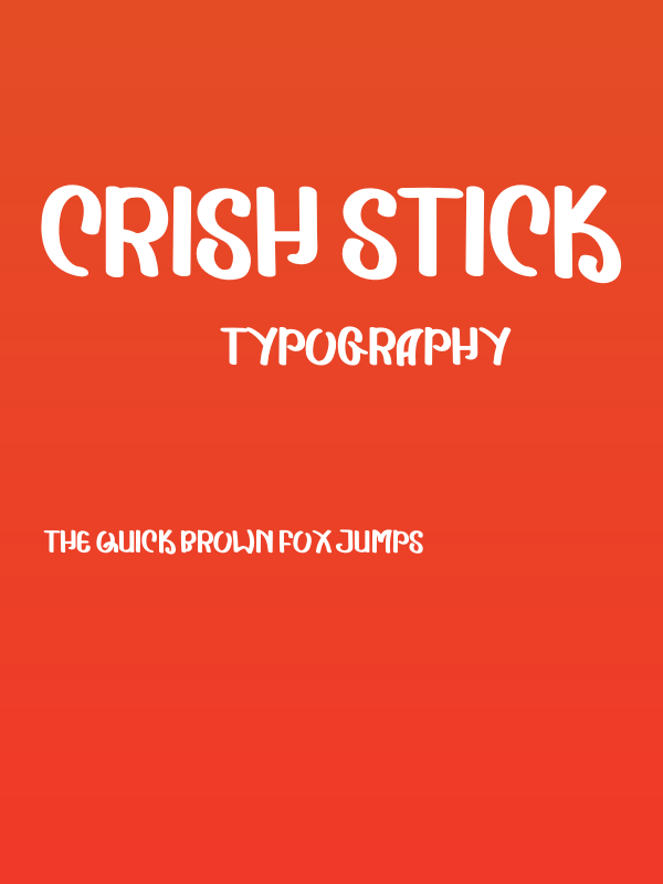 Crish Stick Poster