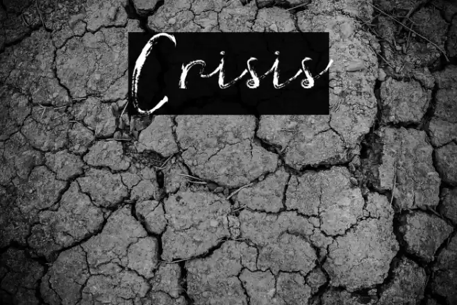 Crisis Font examples