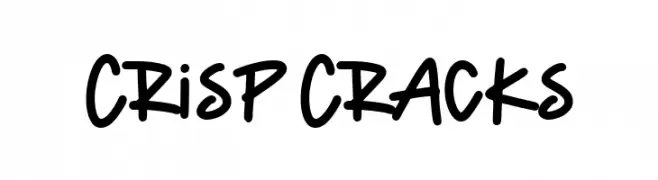 Crisp Cracks  フリーフォントのダウンロード