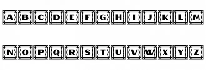 Crisper Capitals Regular 字体 大写