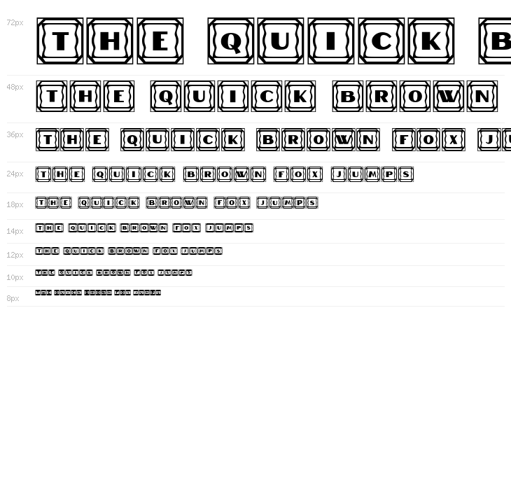Crisper Capitals Regular Waterfall