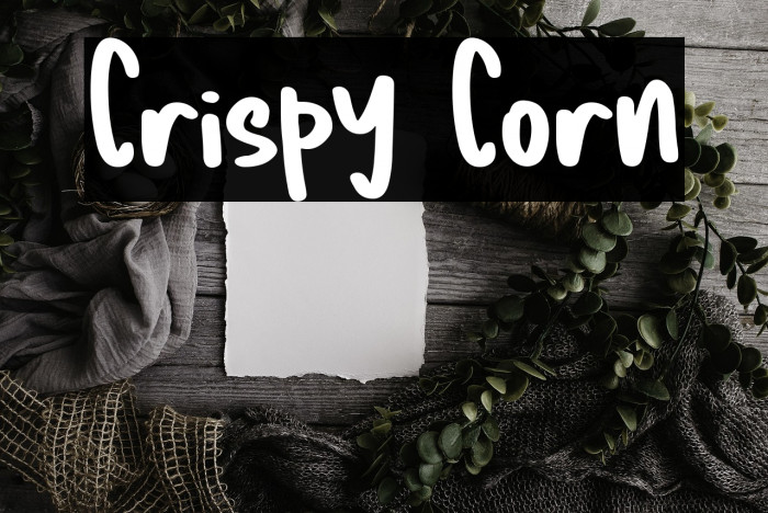 Crispy Corn Example 2