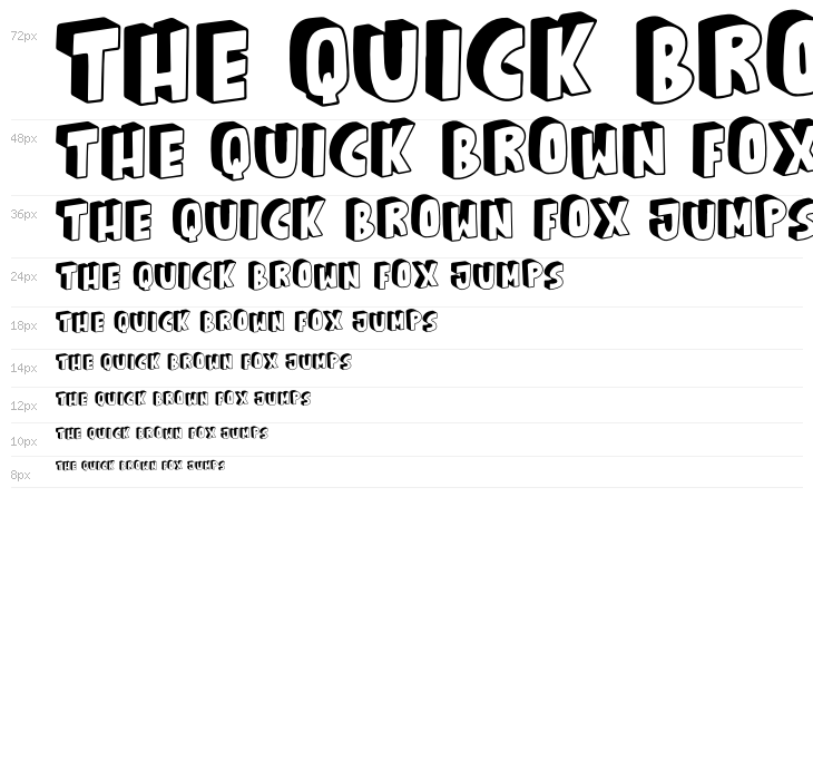 Crispy Cream 3D Waterfall