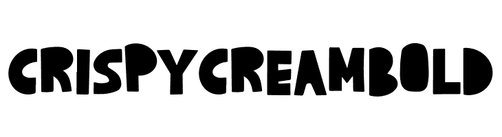 Crispy Cream Bold  Скачать бесплатные шрифты