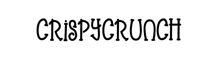 Crispy Crunch  Frei Schriftart Herunterladen