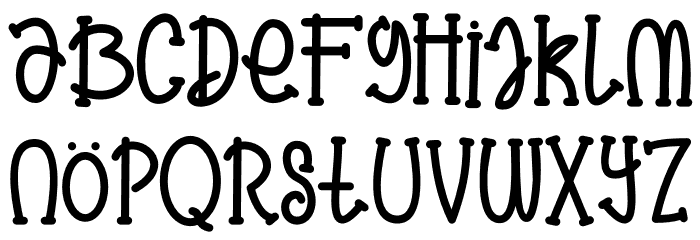 Crispy Crunch Font LOWERCASE