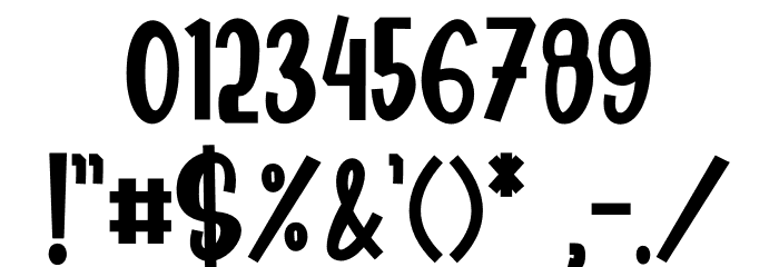 Crispy Duck Font OTHER CHARS