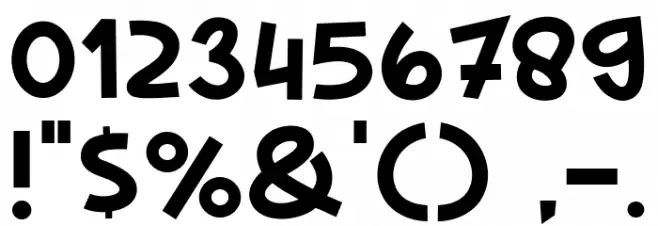 Crispy Samosa Font OTHER CHARS