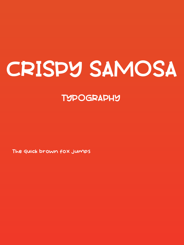 Crispy Samosa Poster