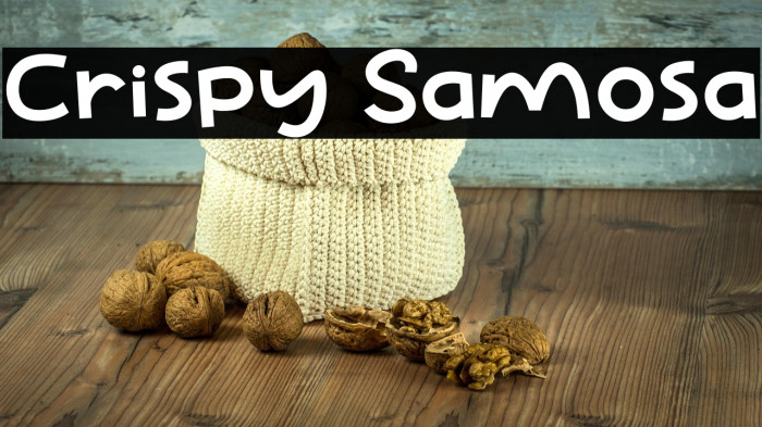 Crispy Samosa Example 2