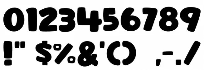 Crispy Tofu Font OTHER CHARS