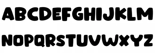 Crispy Tofu Schriftart Kleinbuchstaben