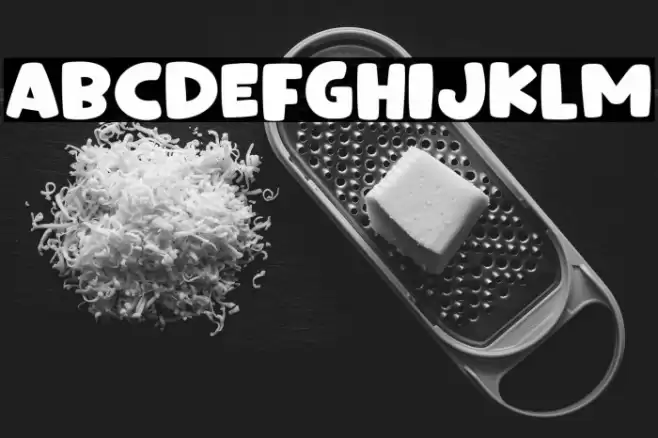 Crispy Tofu Font examples