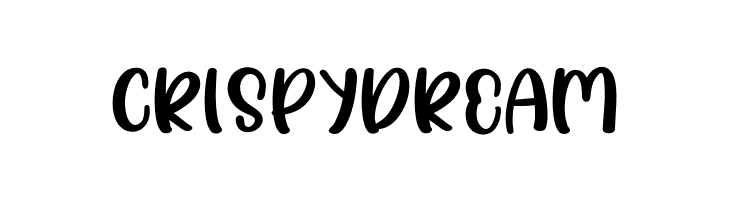 Crispy dream  Скачать бесплатные шрифты