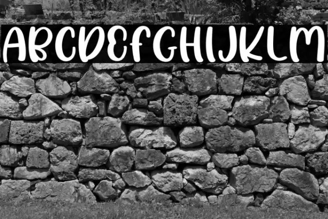 Crispy dream Font examples