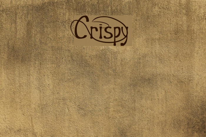 Crispy Font examples