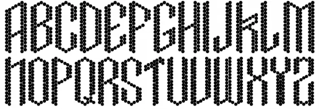 Crissco FP Font Litere mari