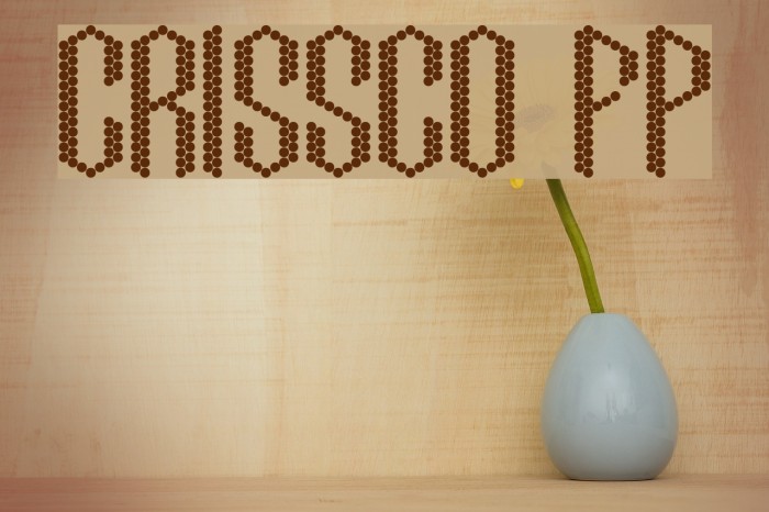 Crissco FP Font examples