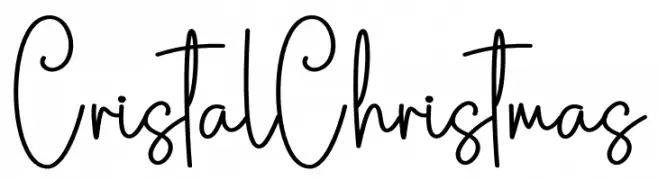 Cristal Christmas フリーフォントのダウンロード