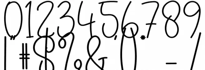 Cristal Christmas Font OTHER CHARS