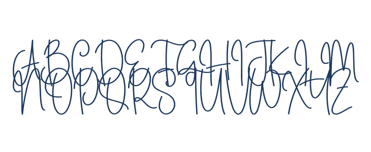 Cristal Christmas Uppercase