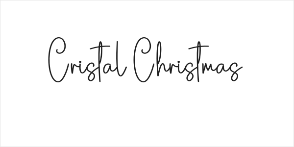 Cristal Christmas Logo